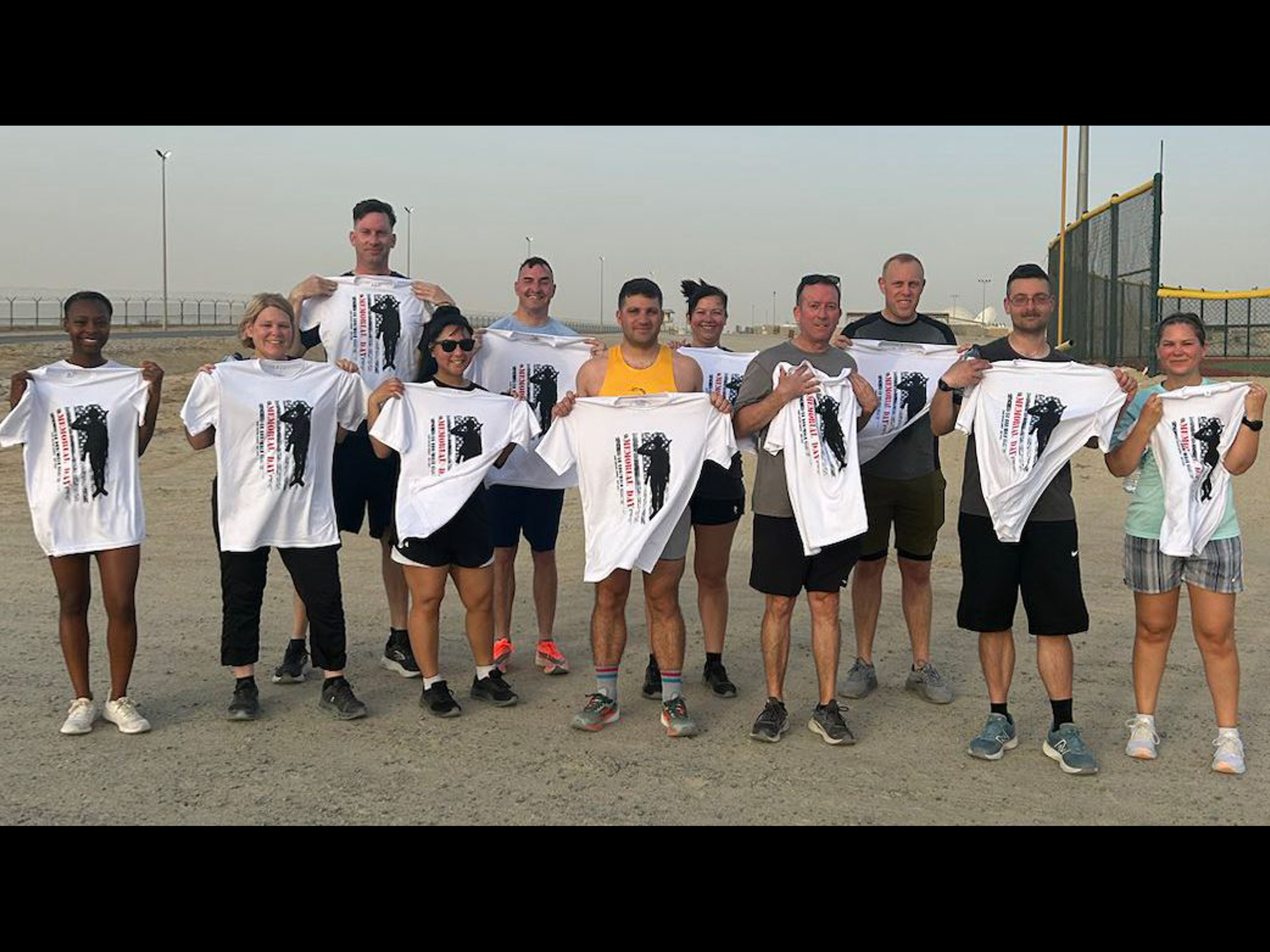 Camp Arifjan JAG Community Runs Memorial Day 5K